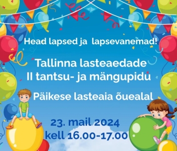 Tallinna lasteaedade II tantsupidu